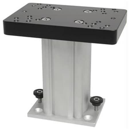 Whole-In-One Aluminum Fixed Base Downrigger Pedestal - 6 WH265902